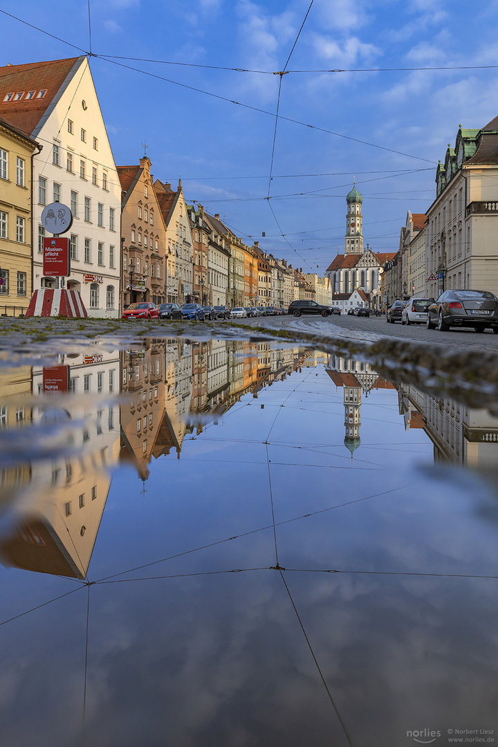 Maximilianstraße Spiegelung