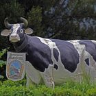 Maxlbräu Kuh Statue in Oberammergau