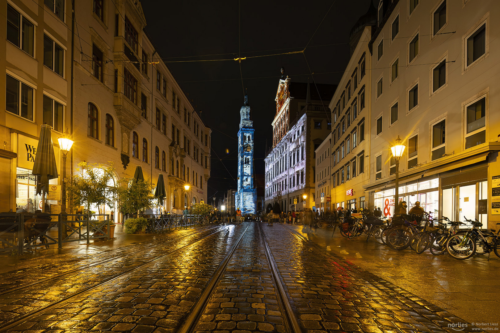 Maxstraße - Light Nights Augsburg