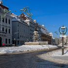 Maxstraße mit Schnee