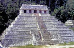 Maya Pyramide in Palenque