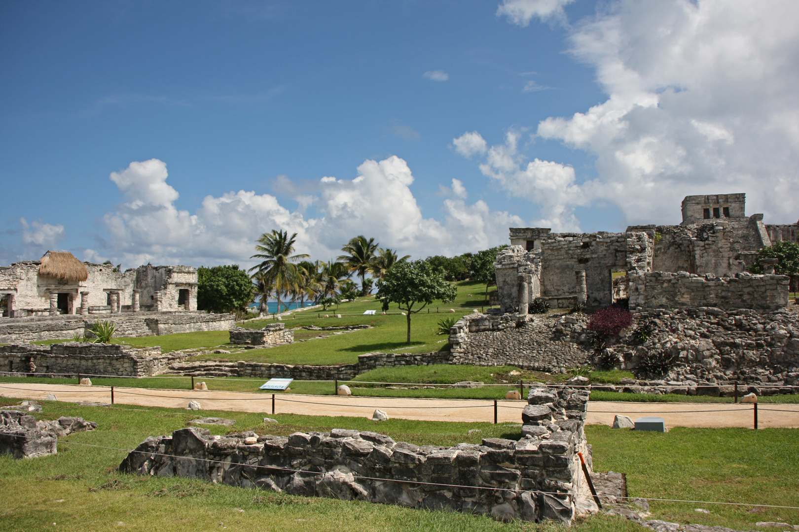 Maya-Ruinen in Tulum (Mexico)