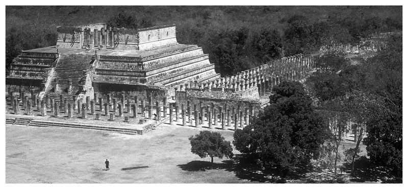 Maya Ruinen von Chichén Itzá bei Cancun