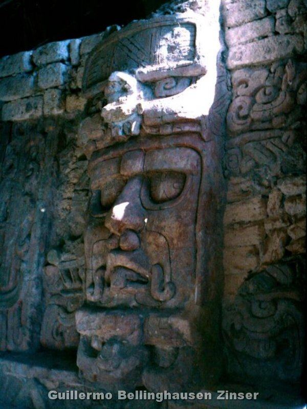 Maya sculpture