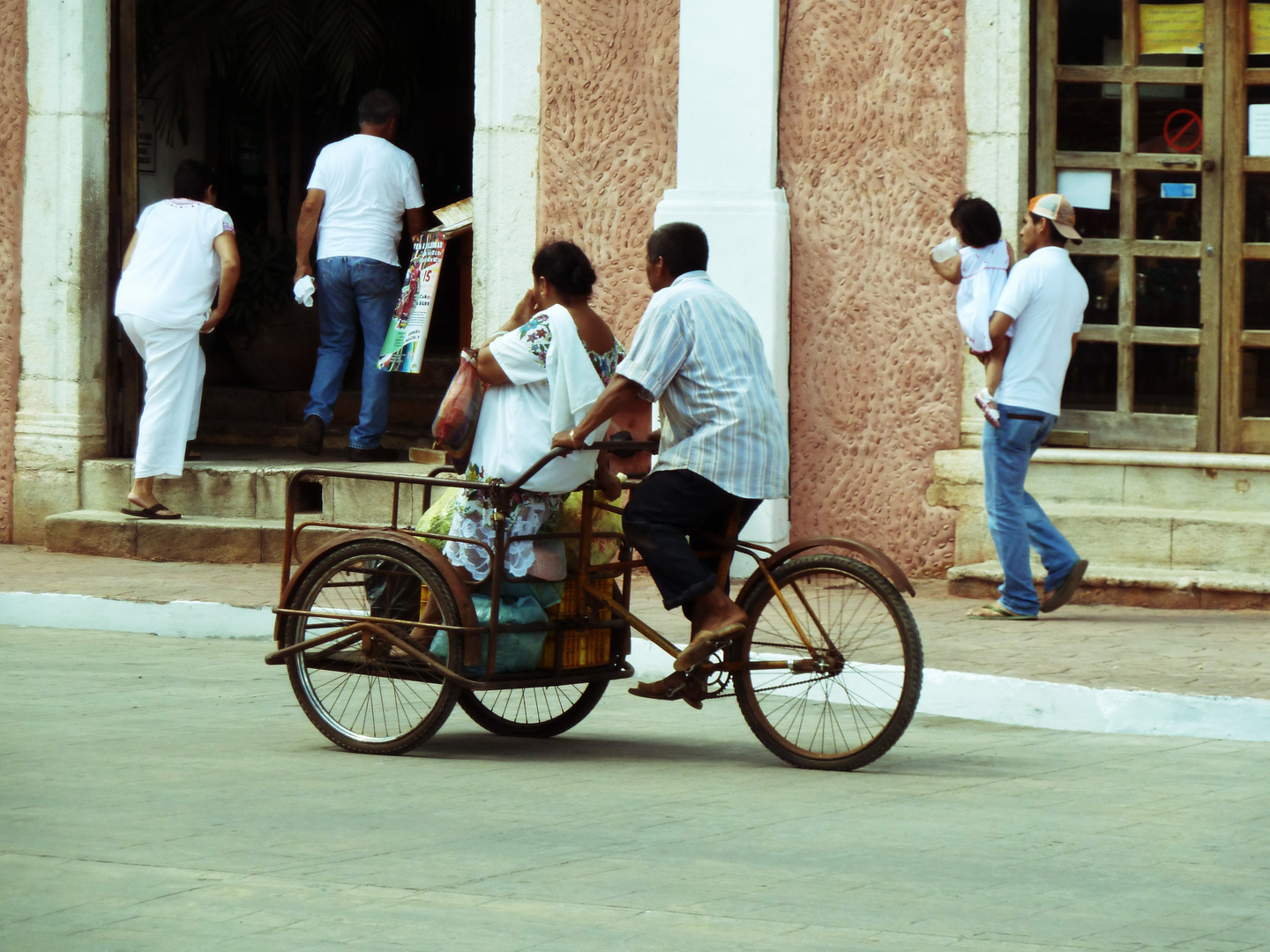 Maya-Taxi in Valladolid