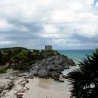 Maya Tempel am Meer