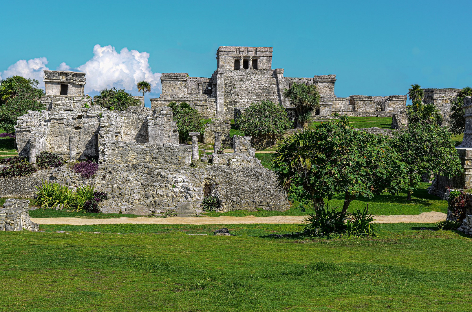 Maya Tempel Tulum, Mexiko