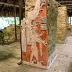 Mayan bas-relief