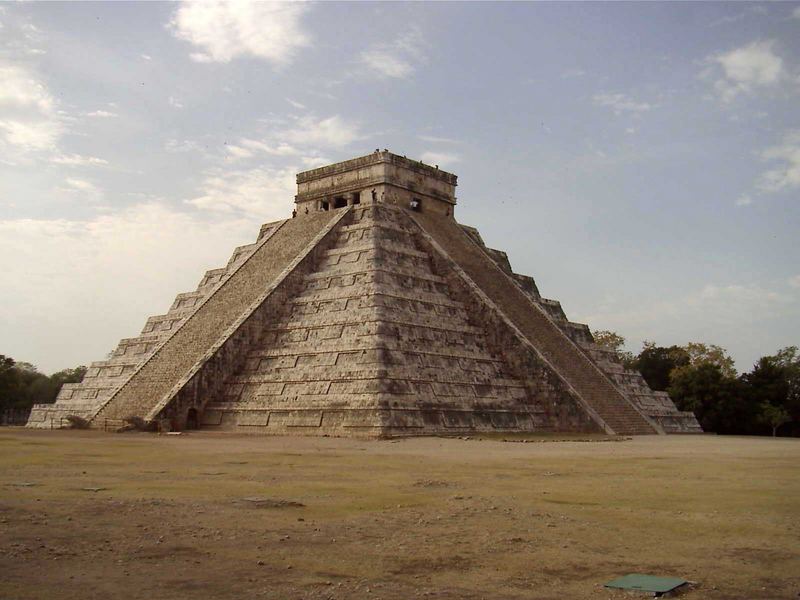 Mayapyramide in Chichén Itzá