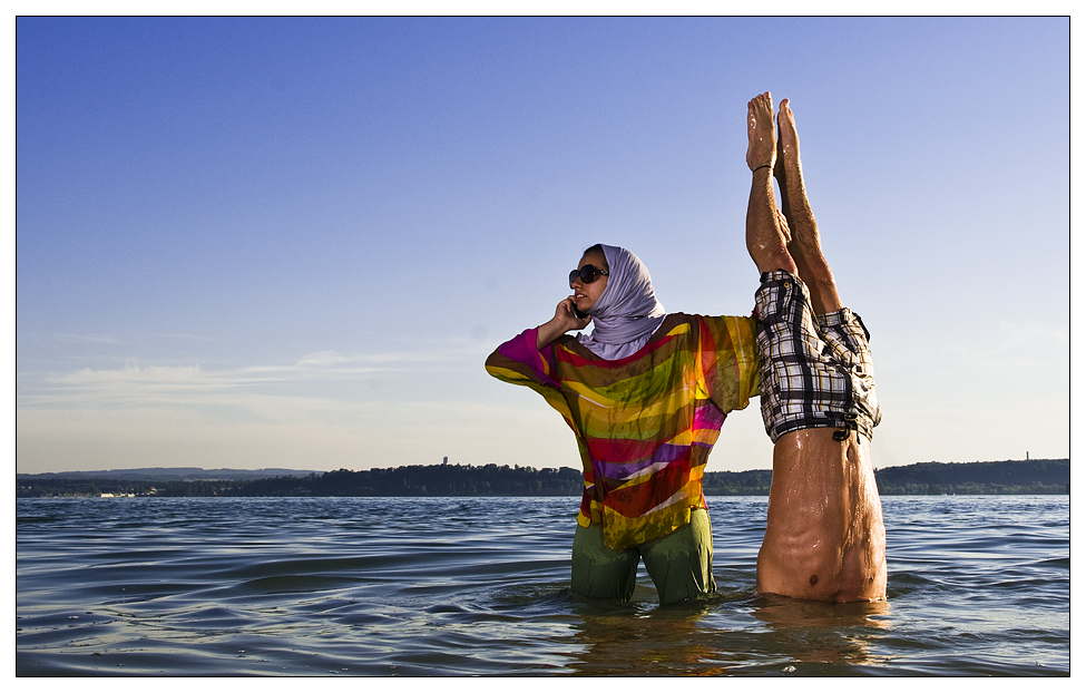 mayday, head under water!