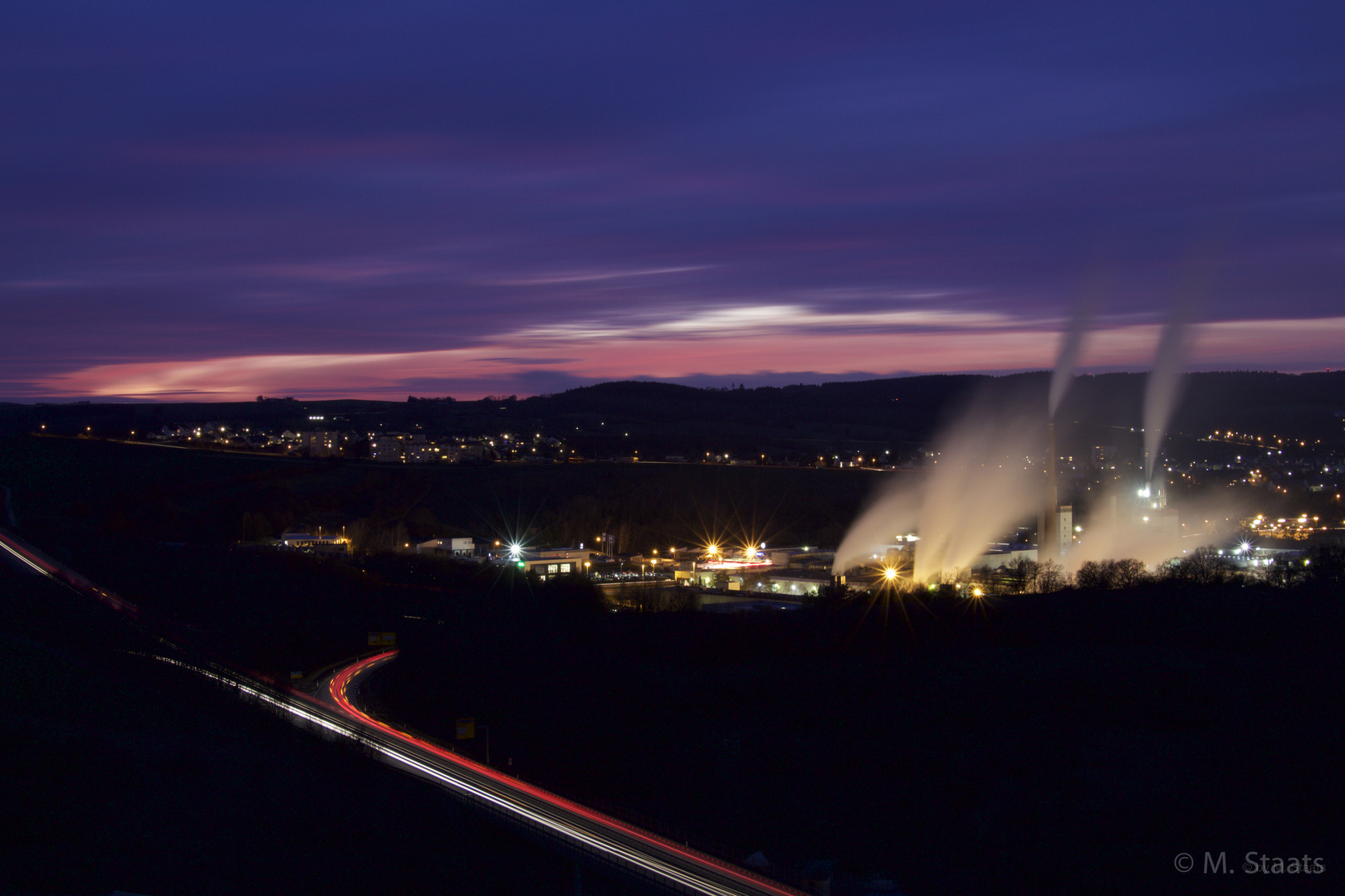 Mayen bei Nacht