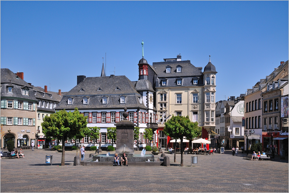 Mayen - Marktplatz und Altes Rathaus Foto & Bild | deutschland, europe, rheinland-pfalz Bilder ...
