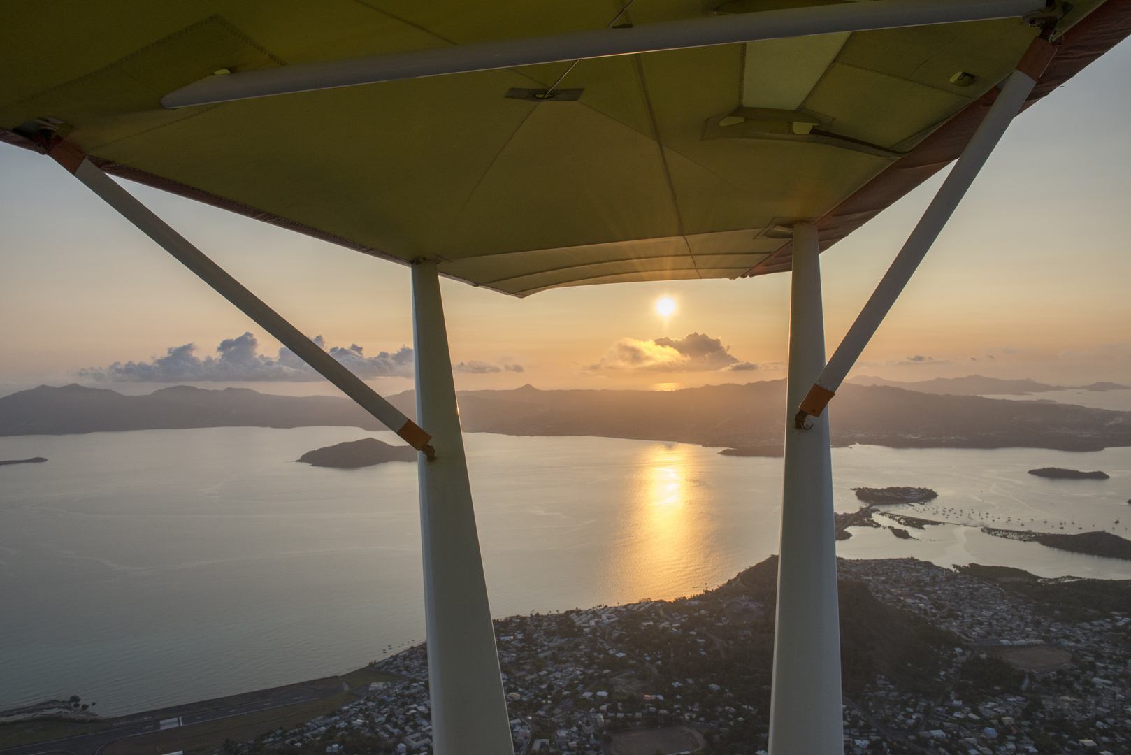 Mayotte vue du ciel