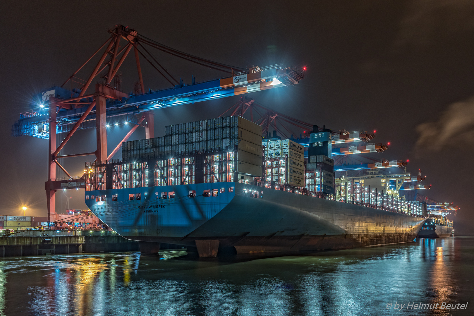 MAYVIEW MAERSK @ Hamburg Waltershofer Hafen