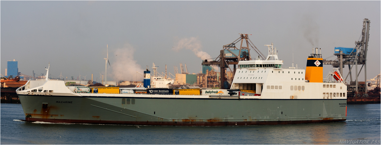 MAZARINE  RoRo/Cargo Ferry, Rotterdam.