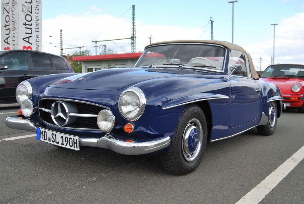 MB 190 SL Blau Metallic