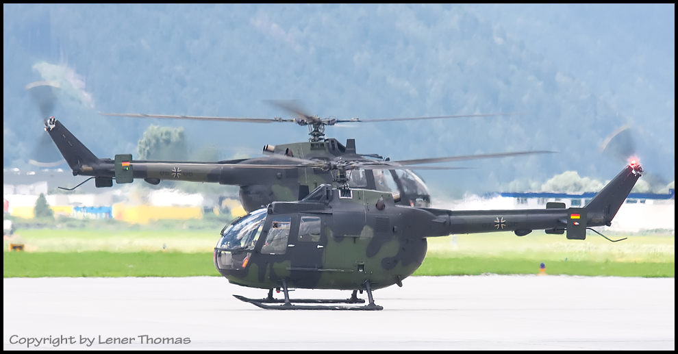 MBB BO-105 M mal zwei