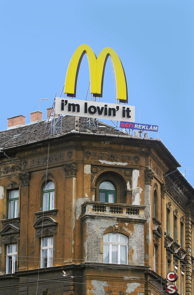 Mc Donalds in Budapest
