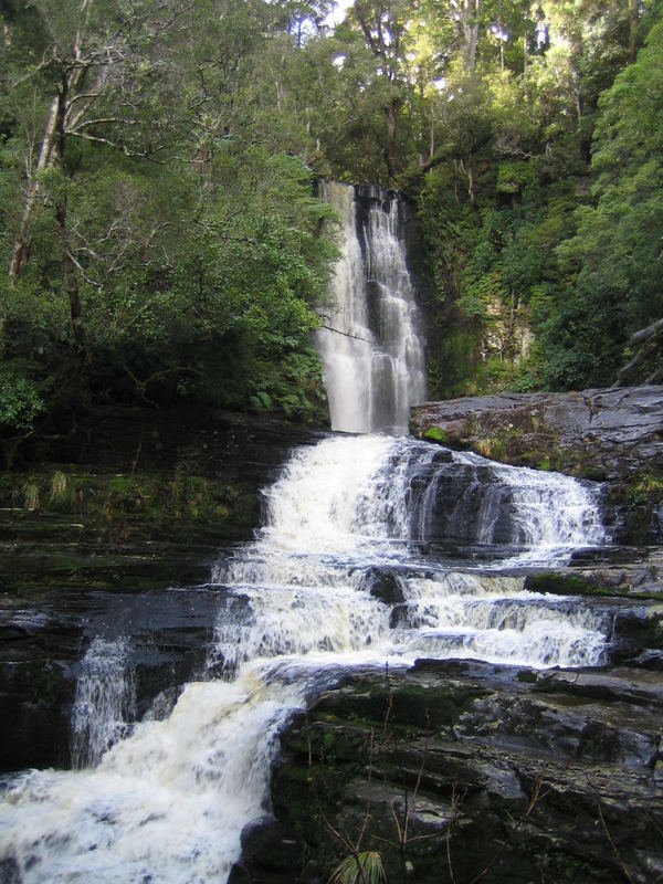 Mc Lean Falls, South Island, New Zealand