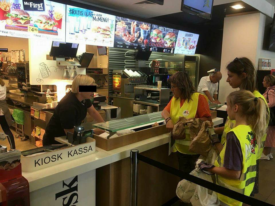 McDonalds Petitionsübergabe 2018