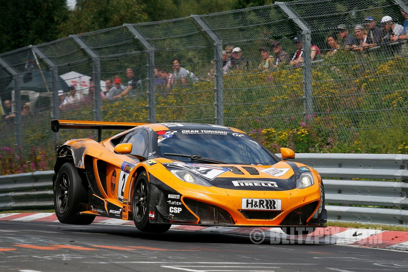 " McLaren im Tiefflug " VLN 7/2012