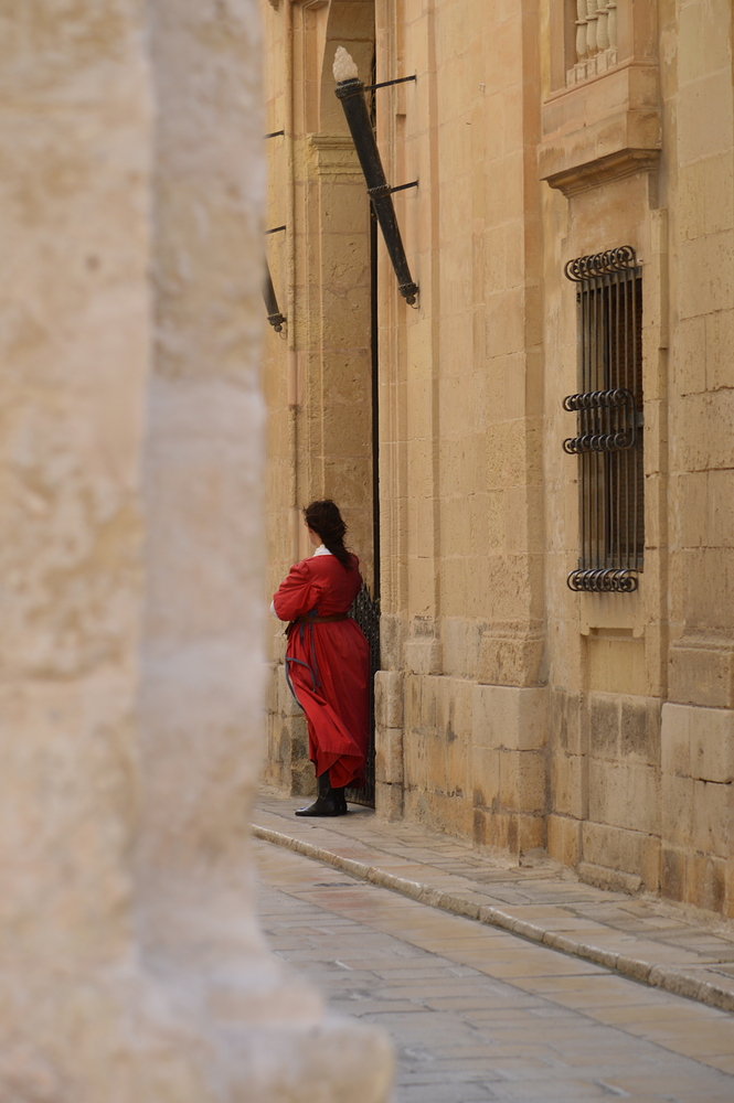 Mdina, die stille Stadt ..