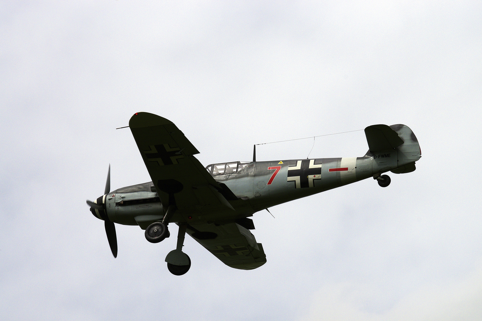 Me 109  der Messerschmitt Stiftung Heritage Flight