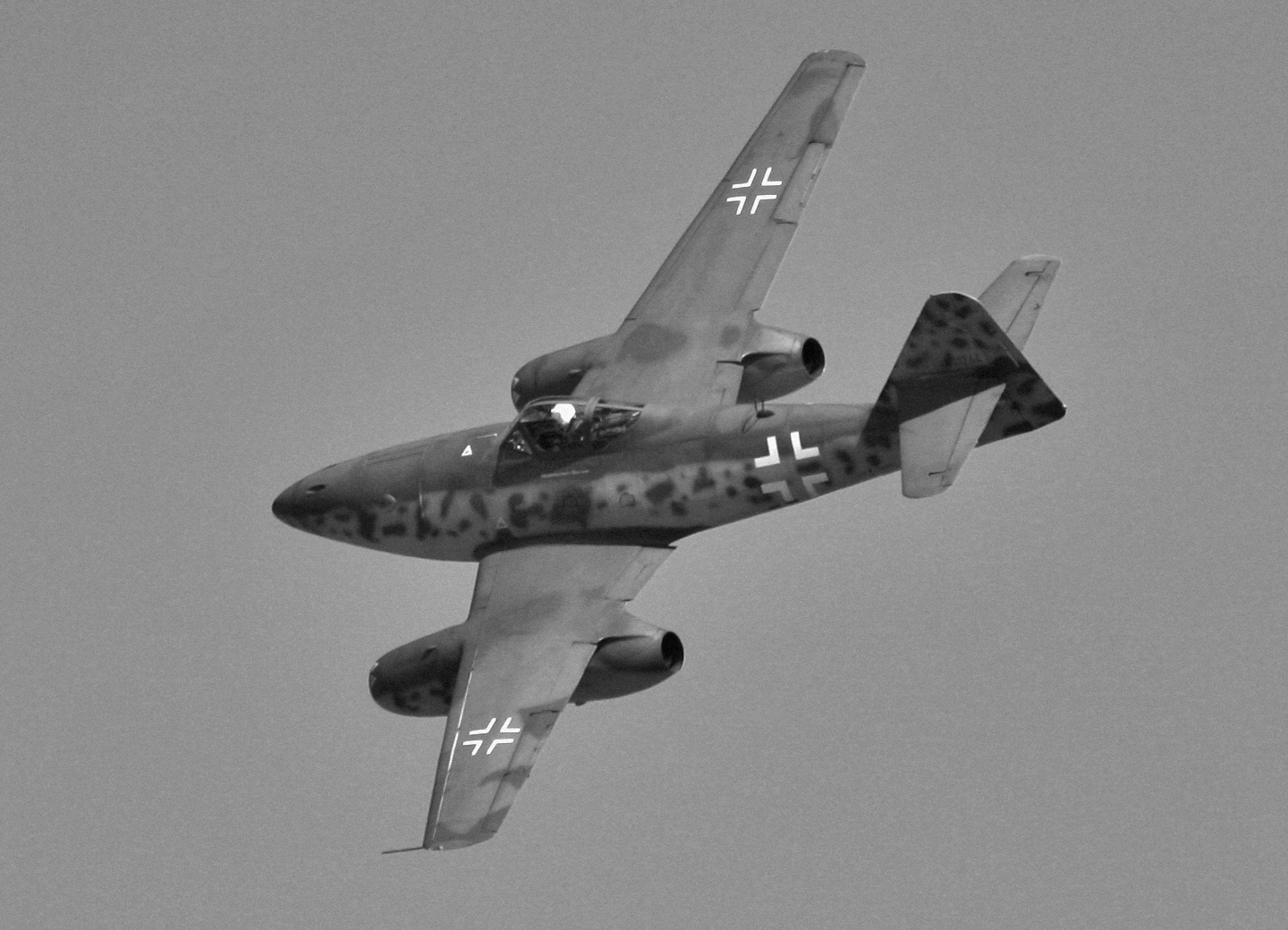 Me-262 bei der Luxembourg Airshow 2008 in Bitburg