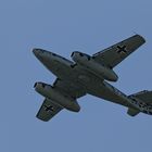 Me 262 über der Hahnweide