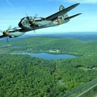 Me-410 over lake