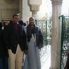 ME AND BROTHER MAADOU AT THE ISLAMIC CENTER FOR THE EID CELEBRATION