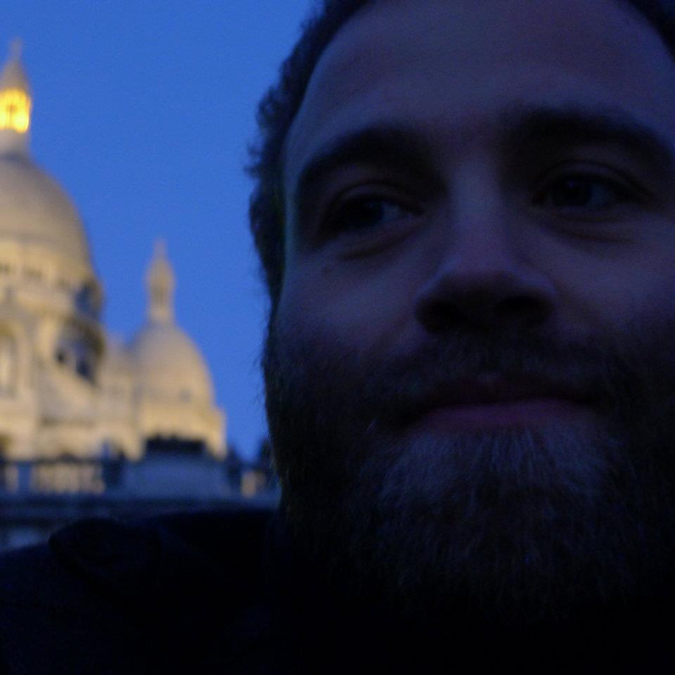 Me and "Sacré coeur" to Paris