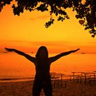 Me at Sipalay Island, watching the sun goes down...