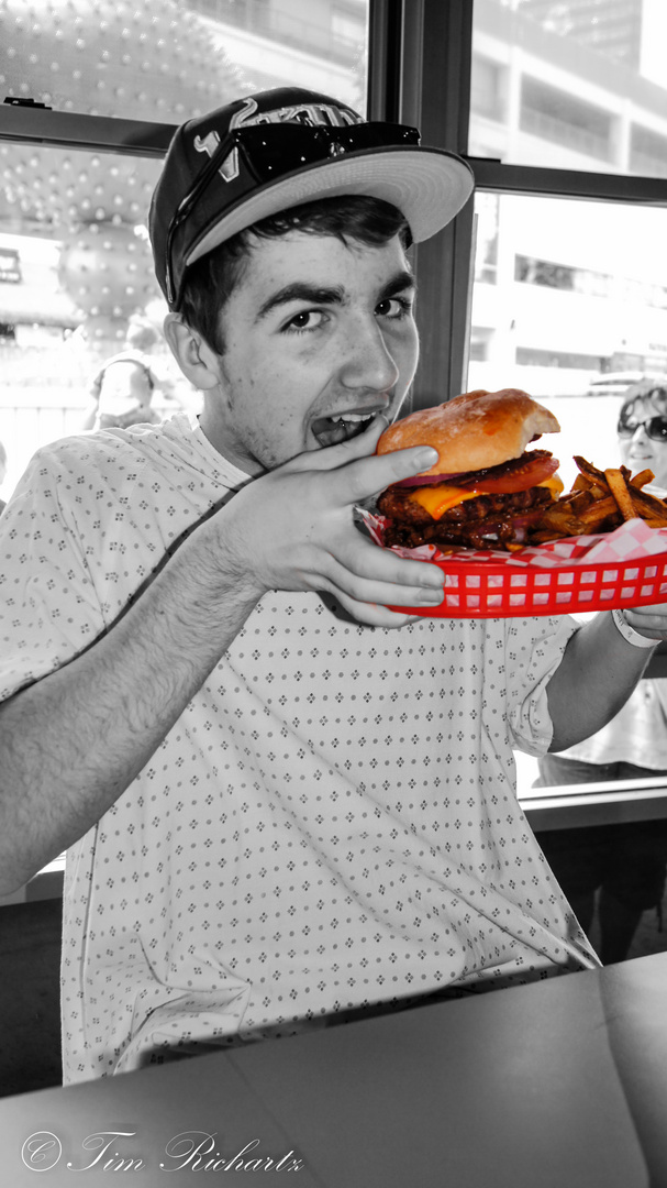 me at the Heart Attack Grill LasVegas,NV