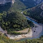 Méandre des gorges de l'Ardèche