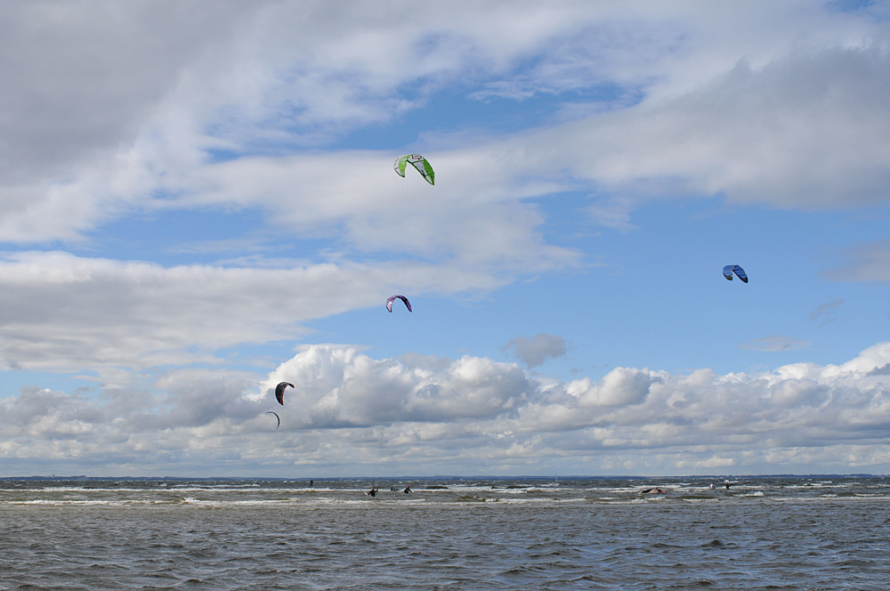 Mecklenburger Küste: Kitesurfen 02