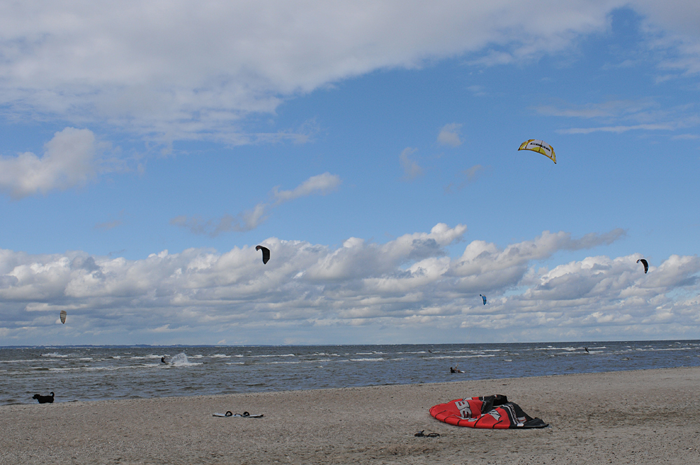 Mecklenburger Küste: Kitesurfen 05