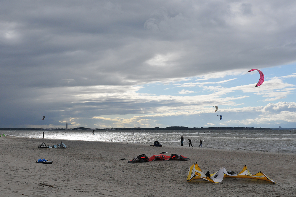 Mecklenburger Küste: Kitesurfen 06