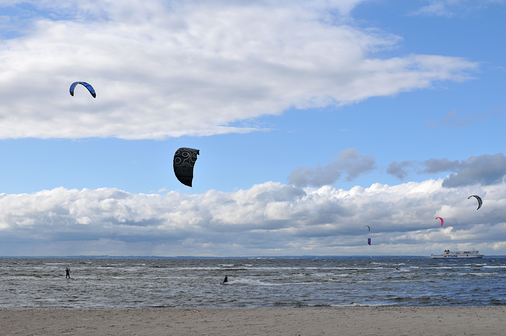 Mecklenburger Küste: Kitesurfen 08