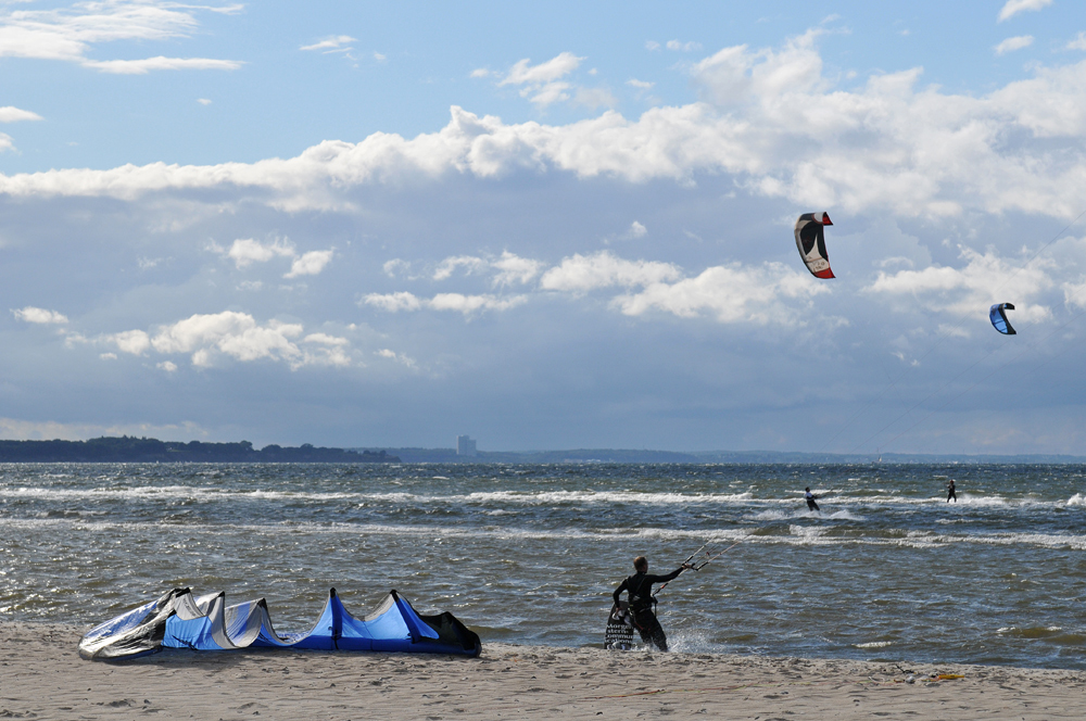 Mecklenburger Küste: Kitesurfen 11