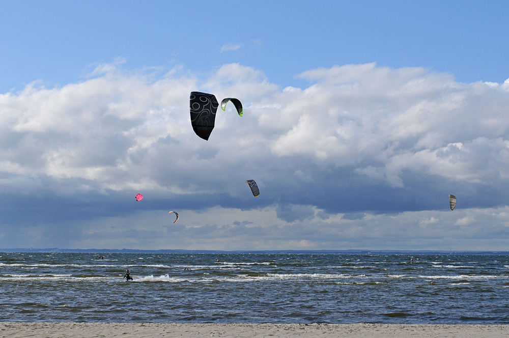 Mecklenburger Küste: Kitesurfen 12