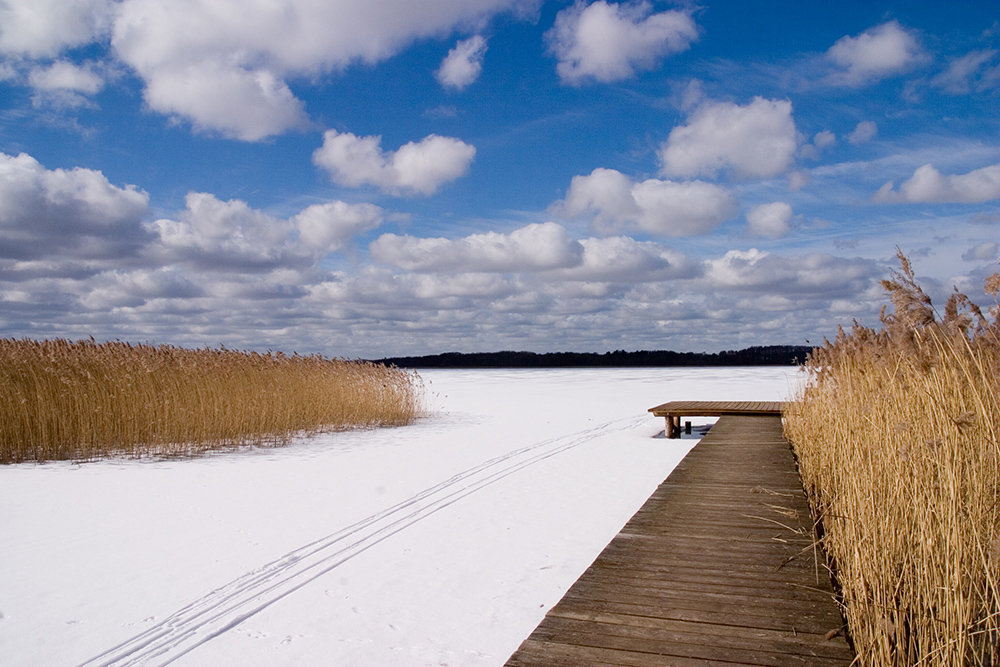 Mecklenburger Wolkenmaschine im Winter