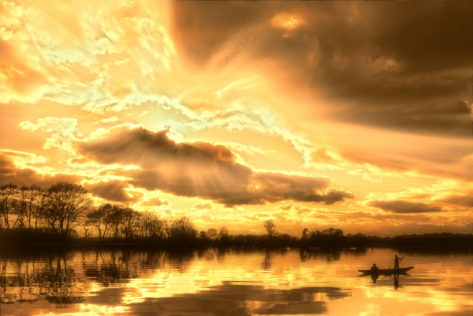 Mecklenburgische Seenplatte 1 in Farbe