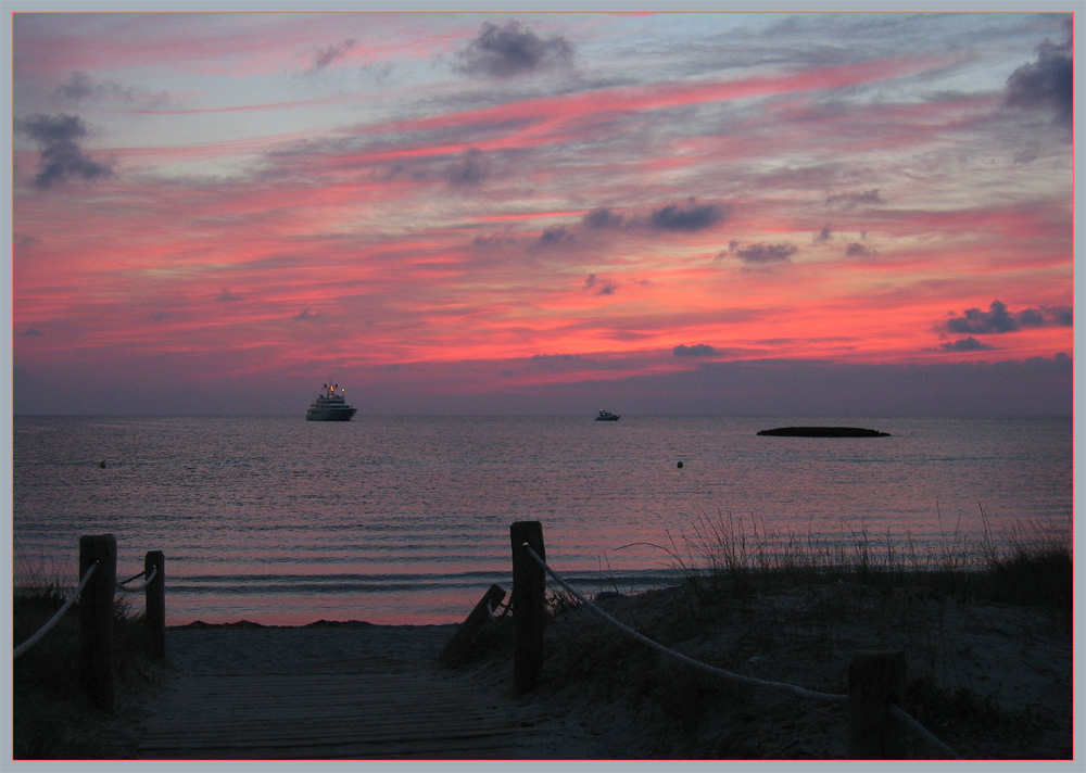 Med Sunset - Sonnenuntergang am Mittelmeer