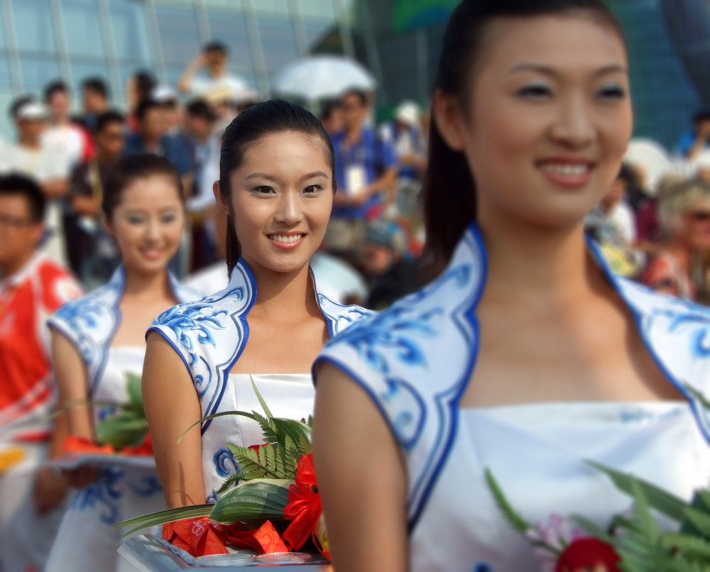 Medalgirls Beijing 2008