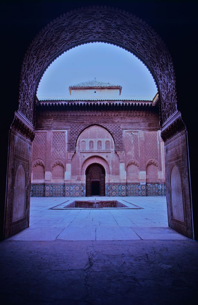 Medersa ben Youssef Marrakech Foto & Bild architektur, africa