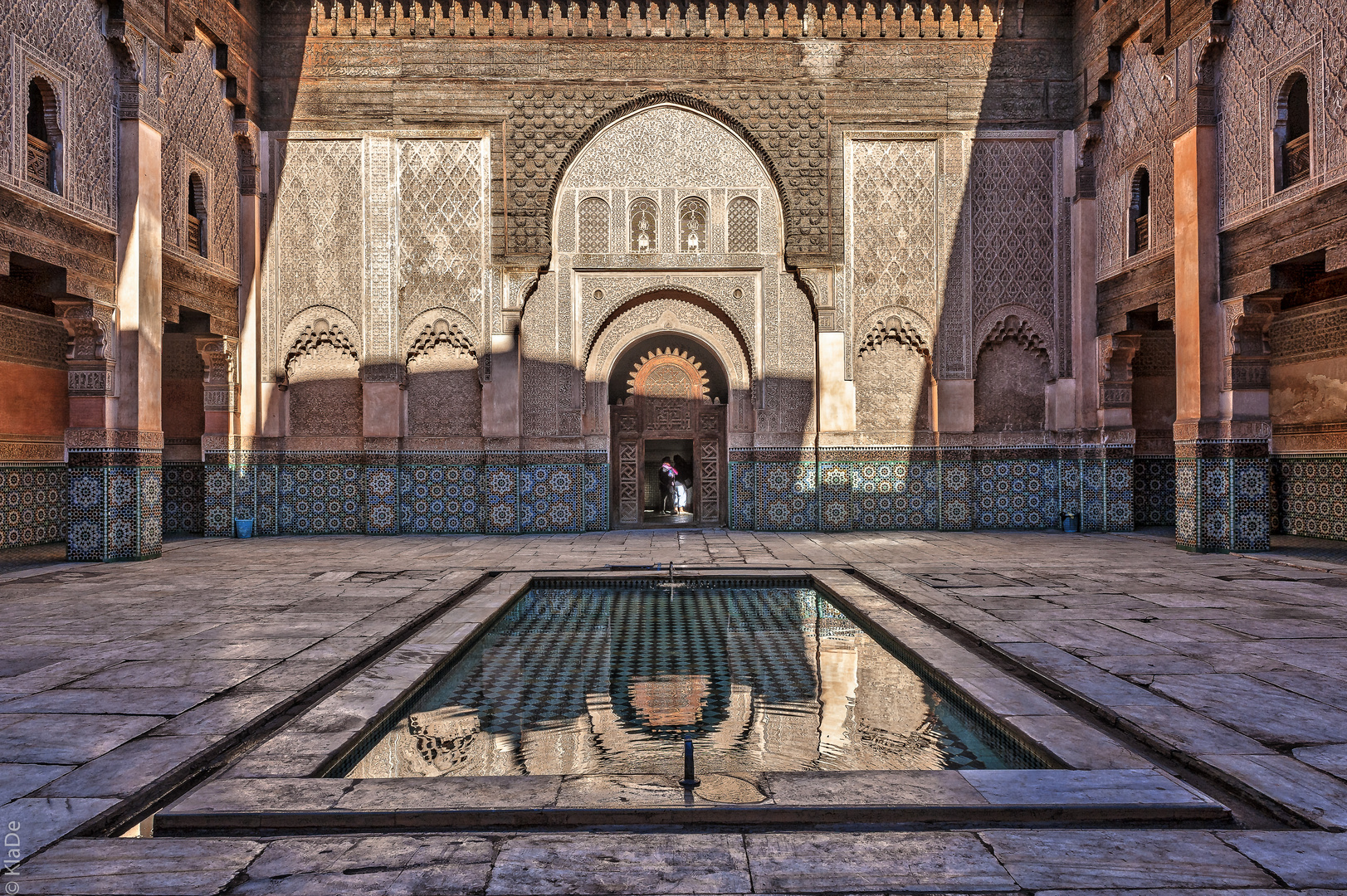 Medersa Ben Youssef - Patio HDR