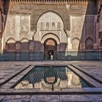 Medersa Ben Youssef - Patio HDR