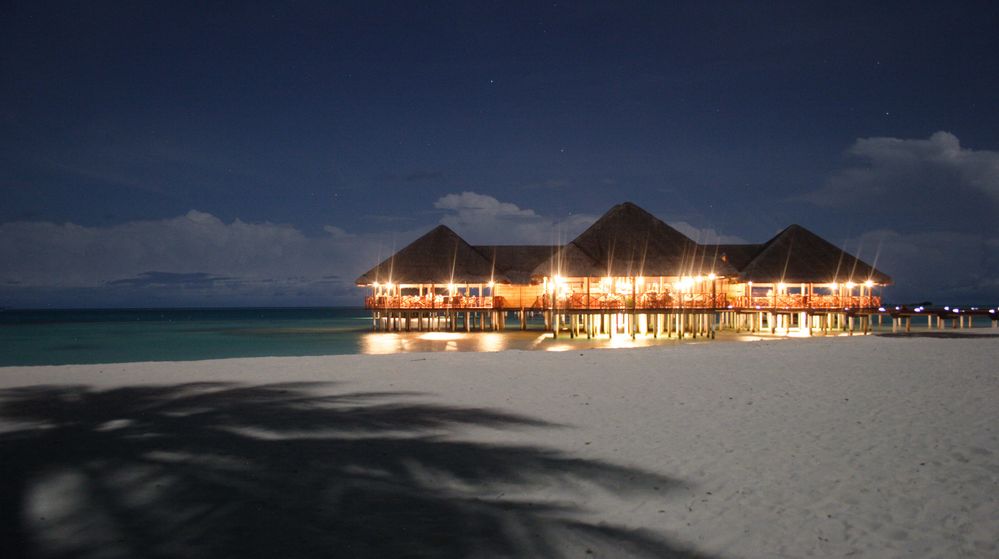 Medhufushi by night Malediven