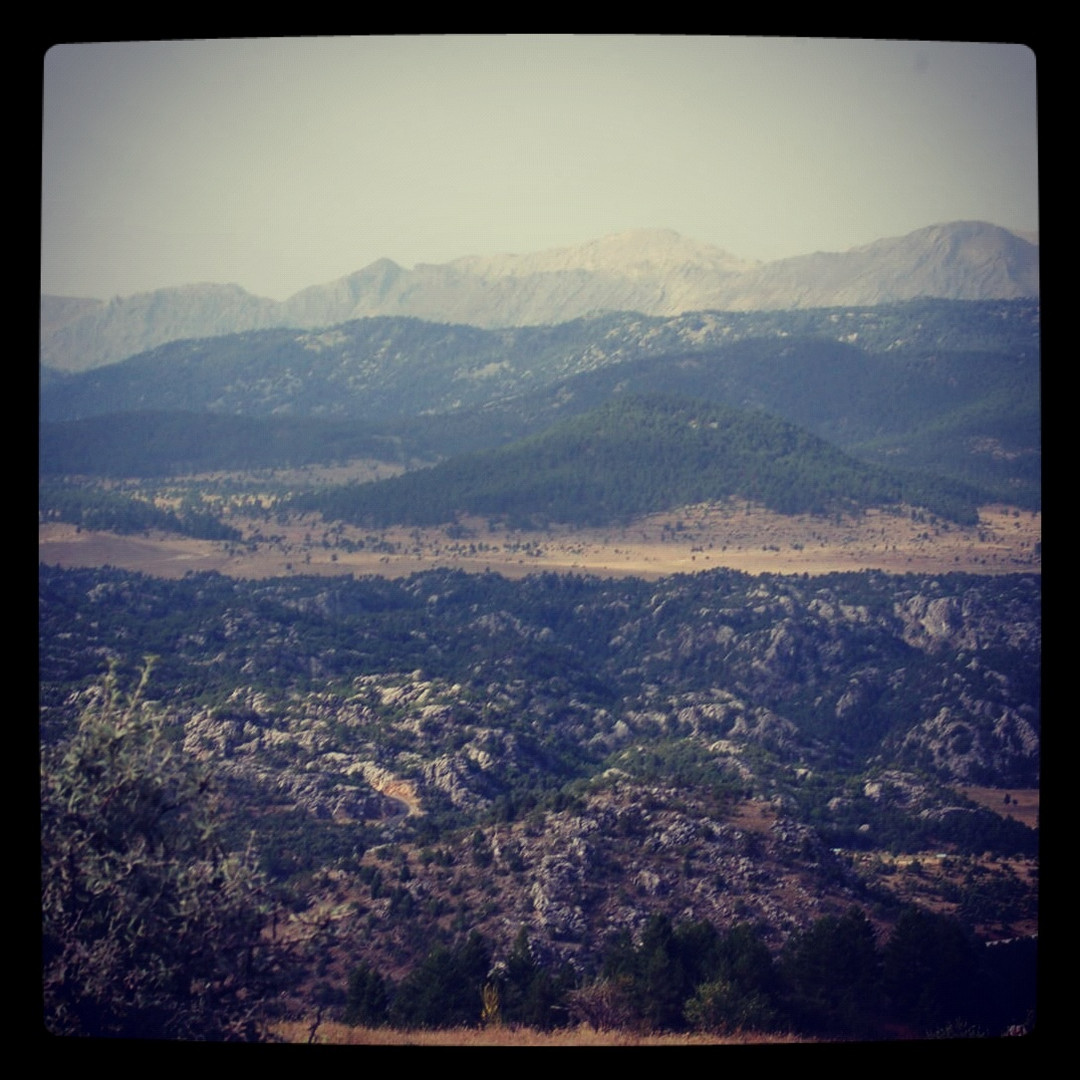 Medi Valley from Davras, Çamlik, Konya - Turkey